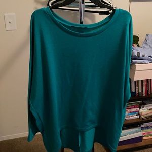 Teal blouse size xl